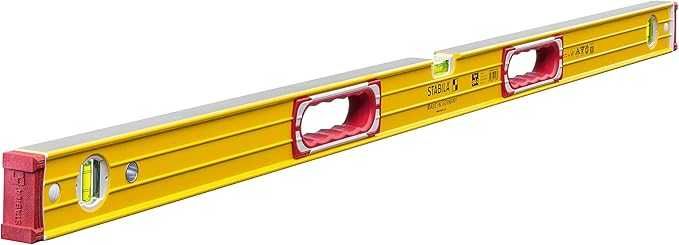 Niveis Stabila e mala 96 Spirit Level,  25cm 81cm + 122cm Como novos
