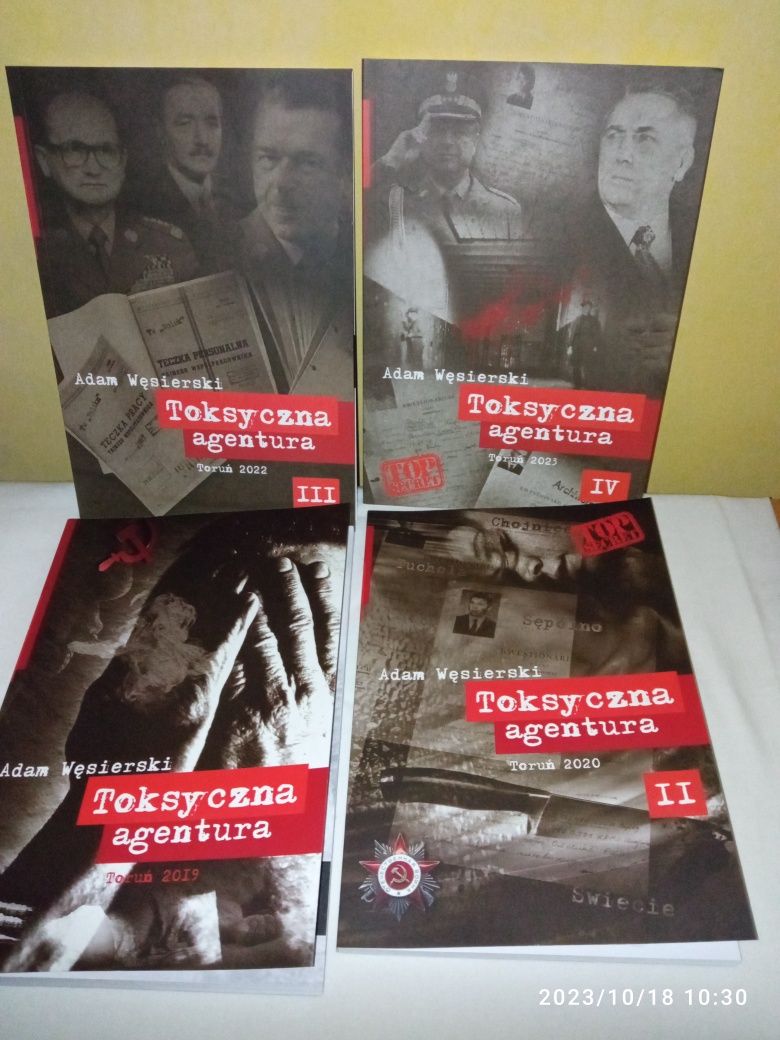 Adam Węsierski Toksyczna agentura 1-4