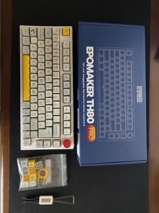 EPOMAKER TH80 Pro (ISO)- Teclado mecânico
