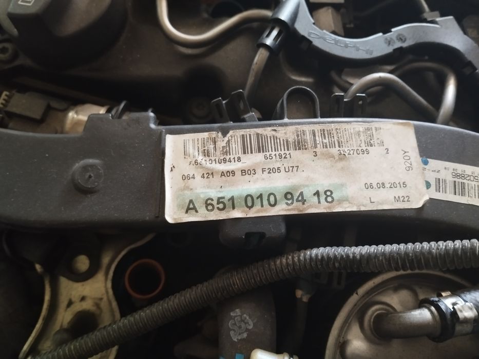 Motor Mercedes 220 d  ref 651921