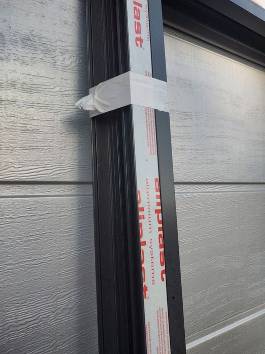 okno ALU ogrodowe witryna sklepowa okienna fasada aluminium ciepłe