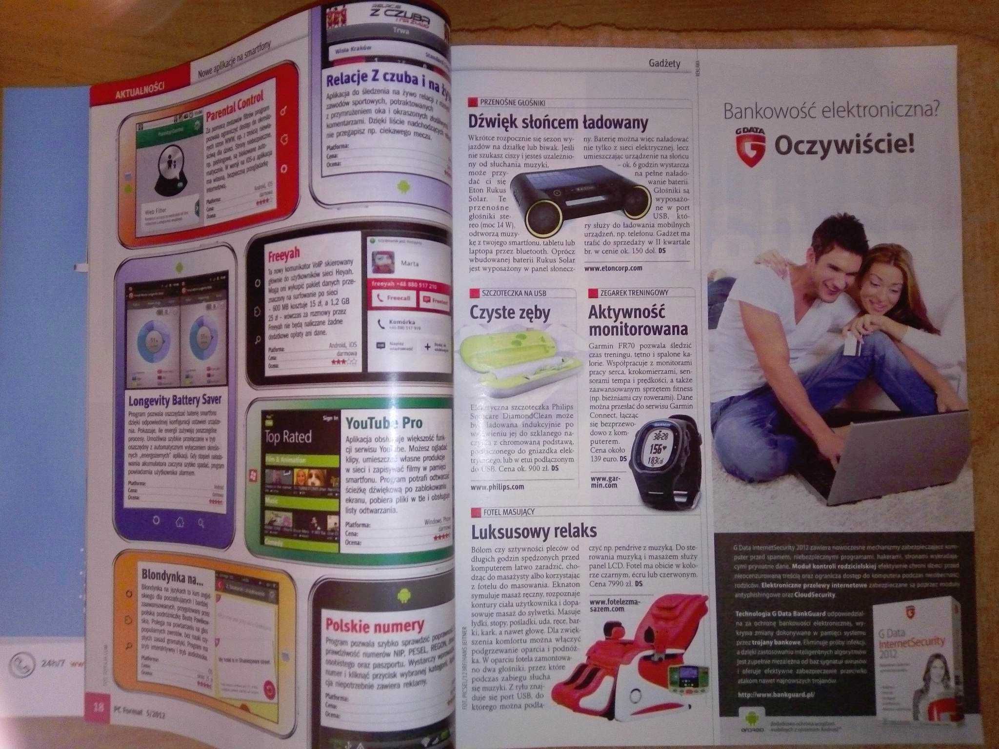 PC Format 5 2012 maj (141) Gazeta + płyta CD Czasopismo