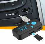Bluetooth-ресивер BT- X6 гарнитура модулятор 3.5мм AUX + TF card