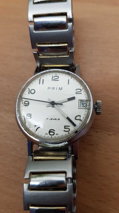 Mechaniczny zegarek *Prim*Czechosłowacja