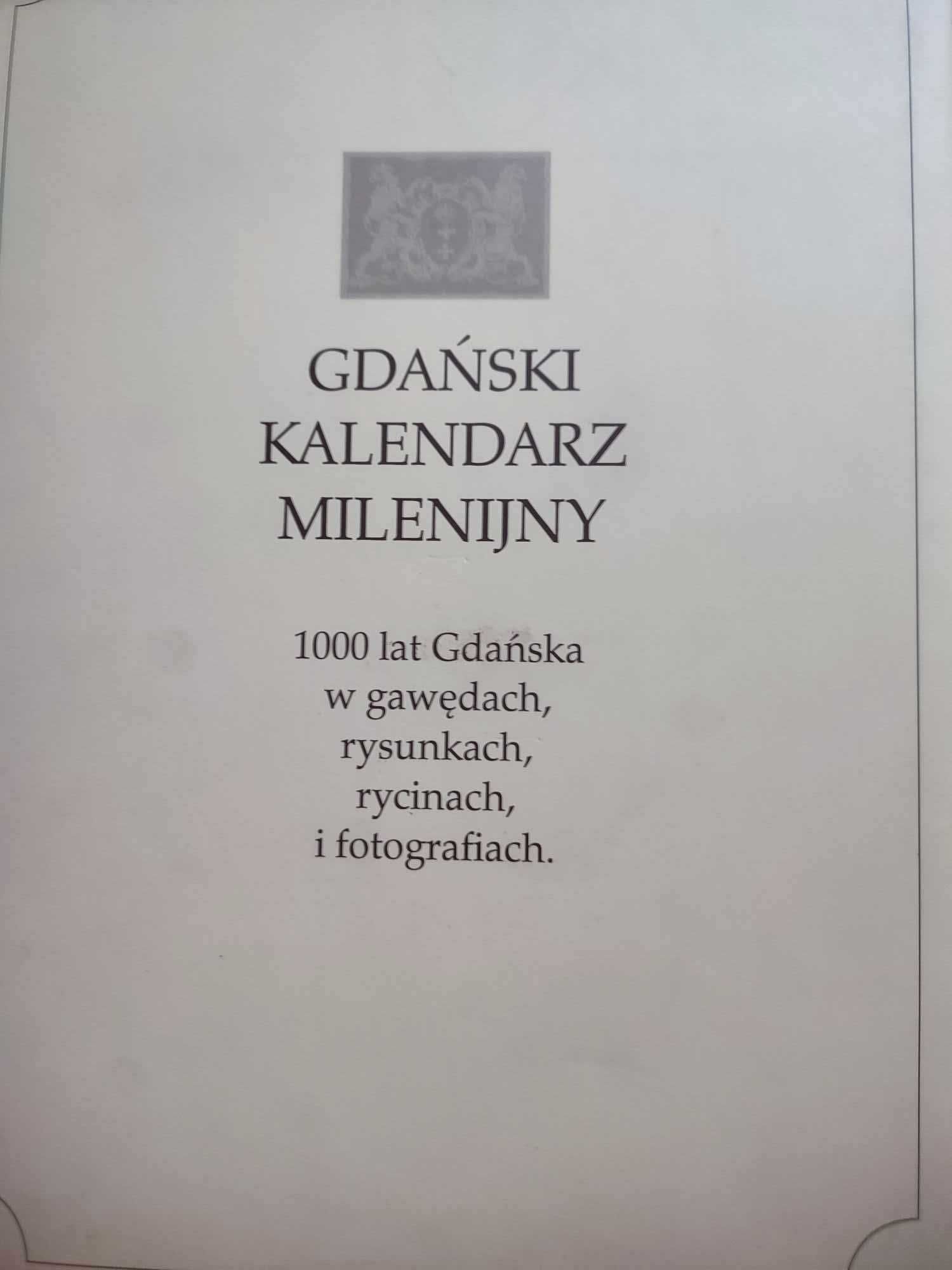 Gdański Kalendarz Milenijny - super prezent dla miłośników Gdańska