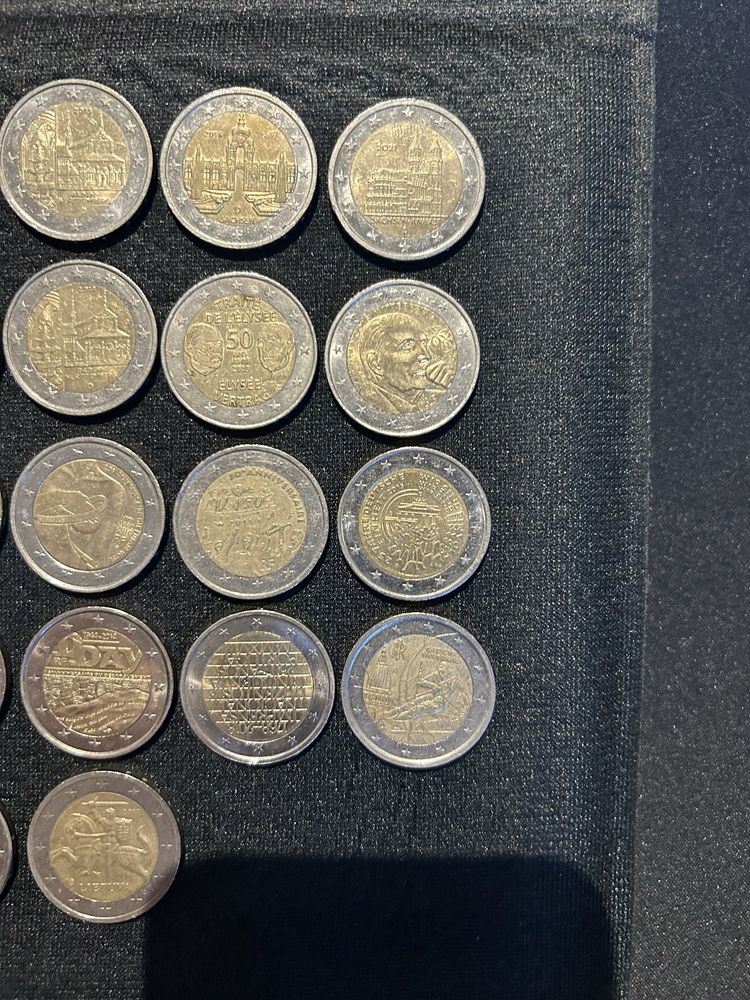 Lote moedas comemorativas