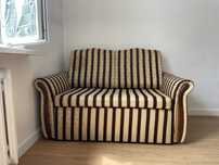Sofa mała w stylu ludwik, rozkładana