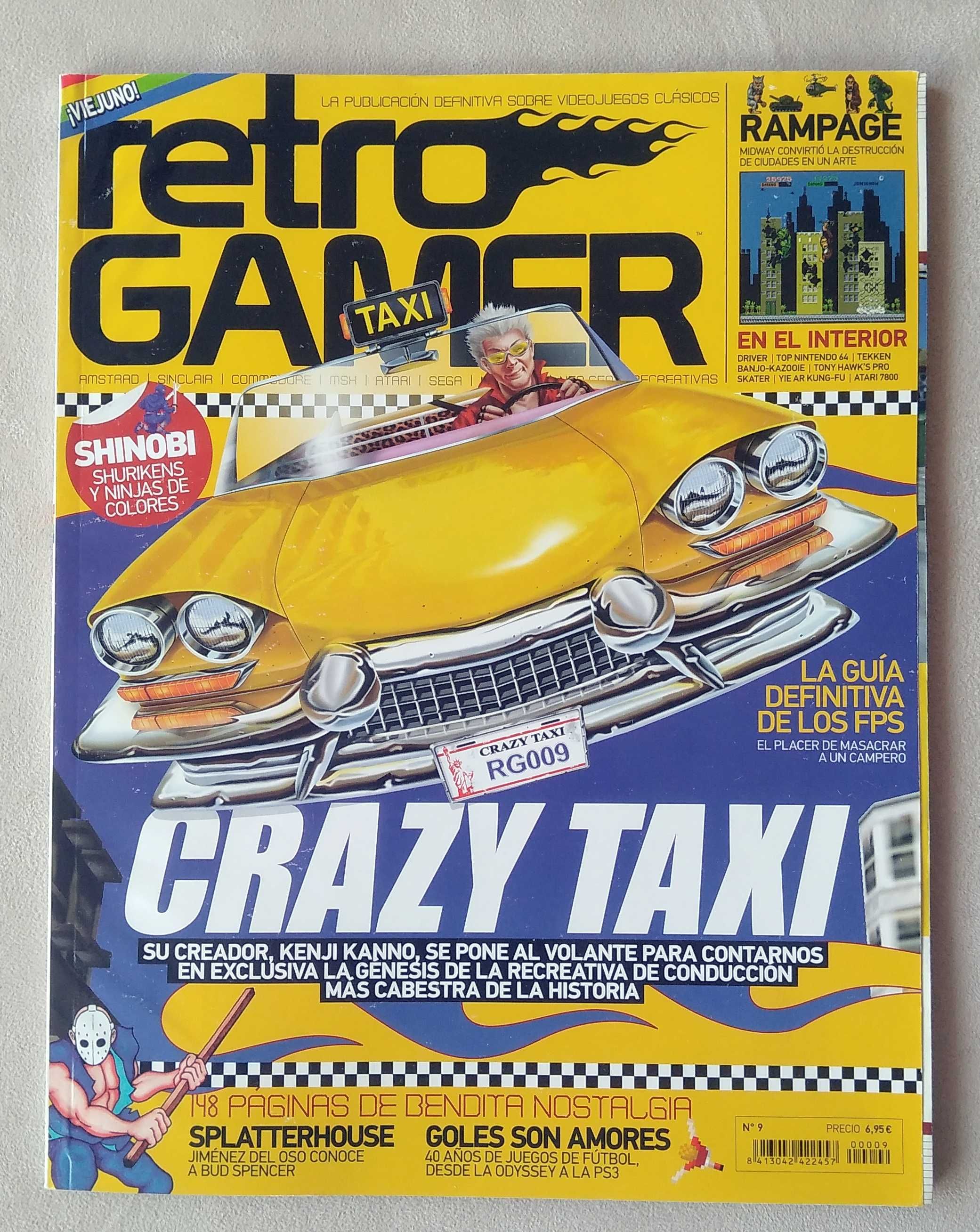 Revista Retro Gamer numero 9 ed. Espanhola