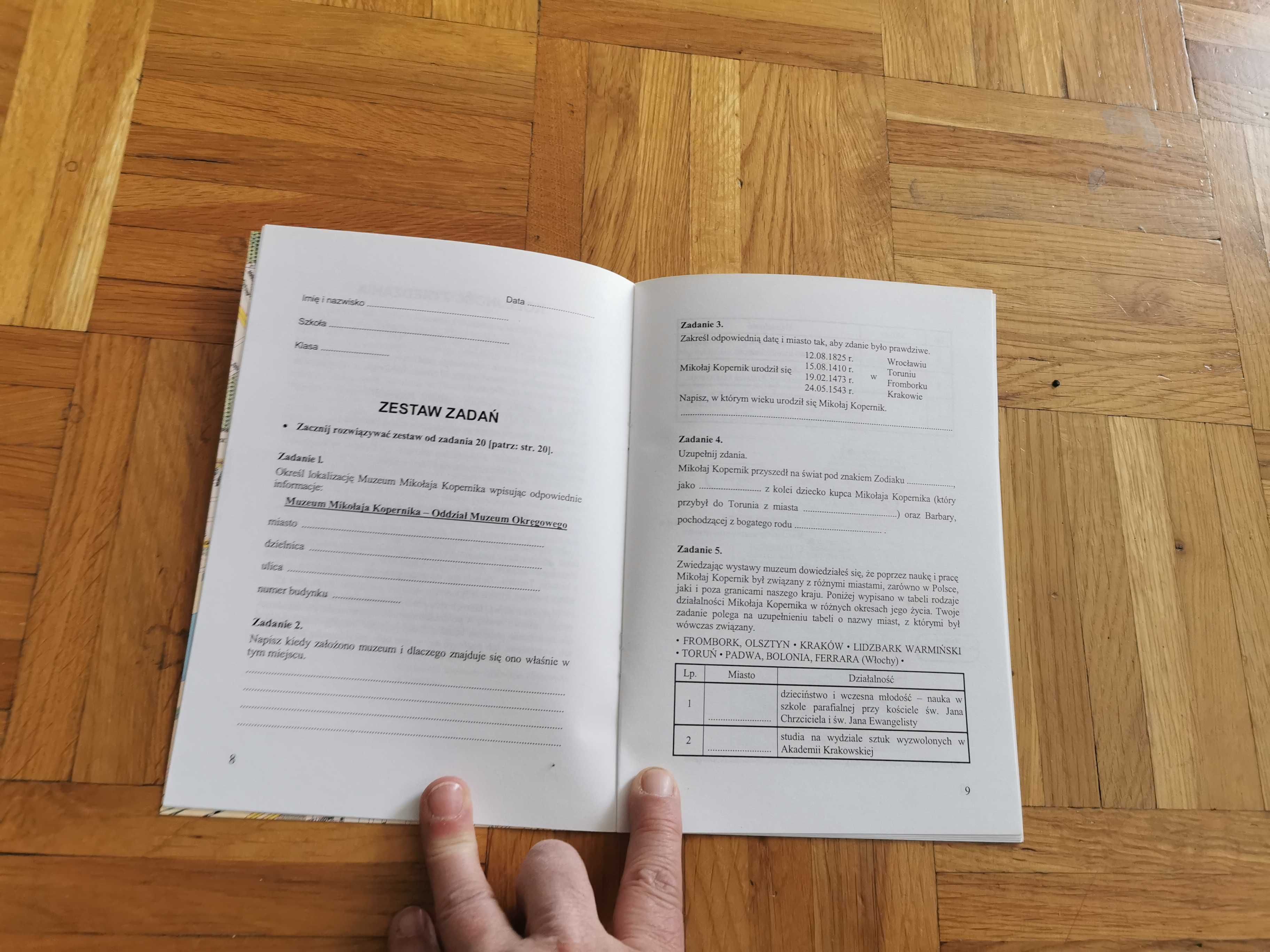 Mikołaj Kopernik w zadaniach dla dzieci i dorosłych