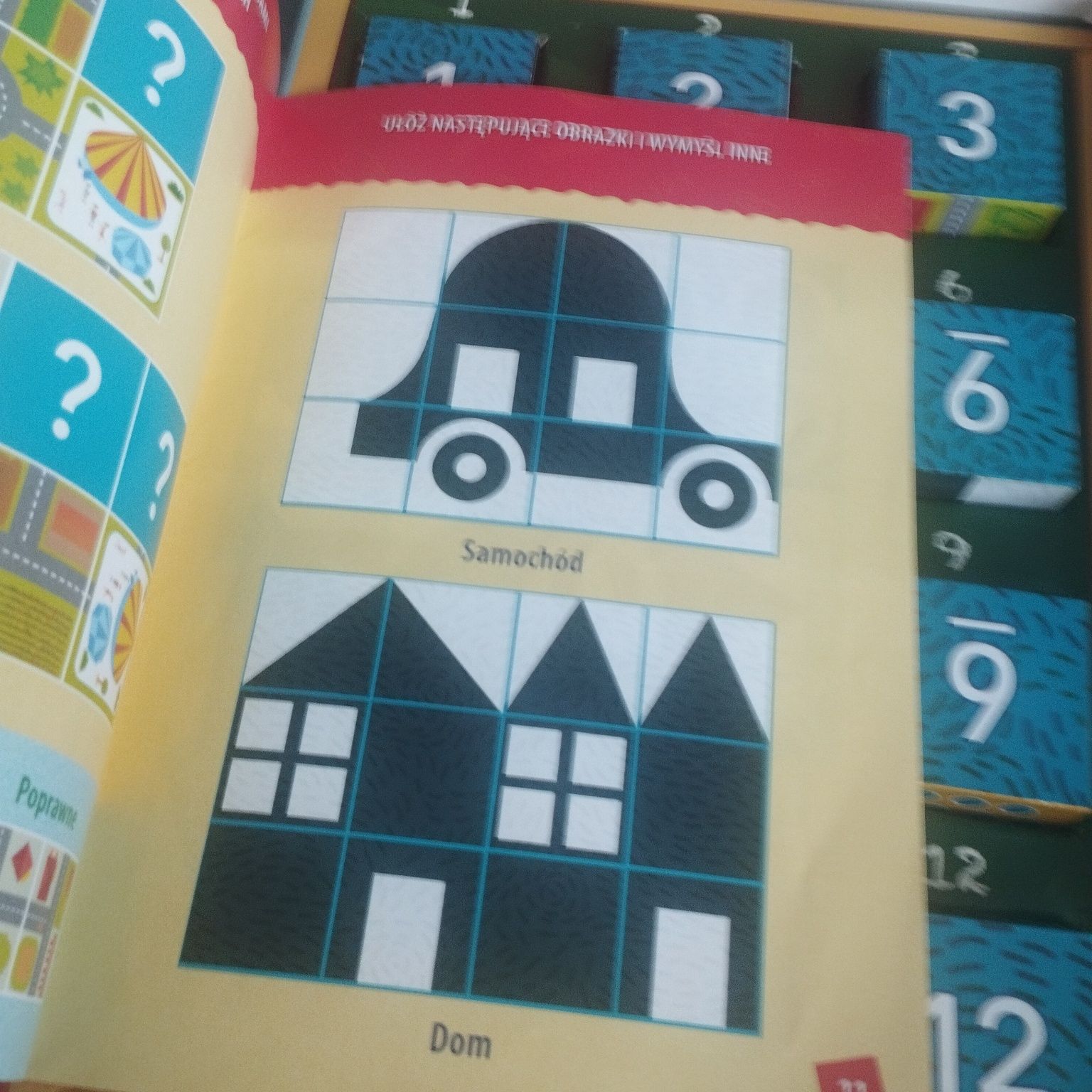 Matematyka w kostce ćwiczenia -gry -ukladnkii