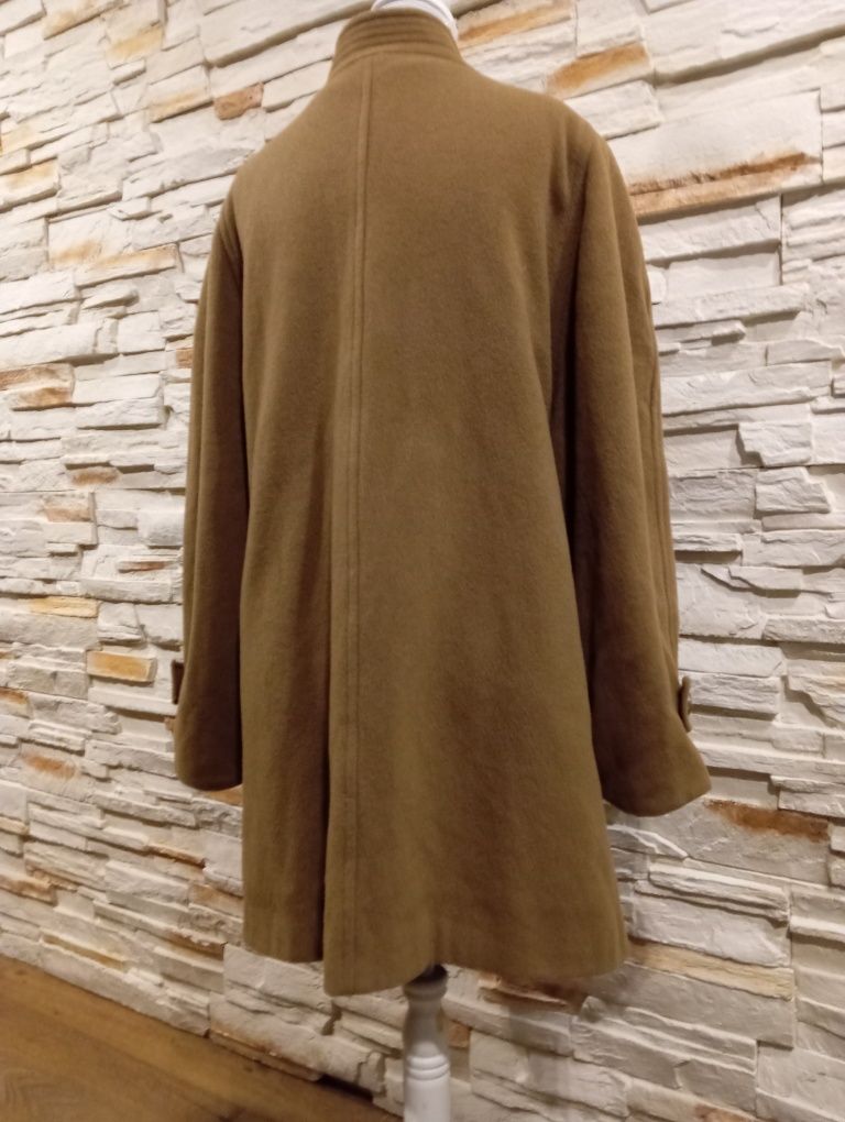 Wełniany damski płaszcz Vintage r.50 W.F.K.