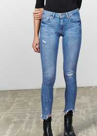 Spodnie jeansy skinny zara