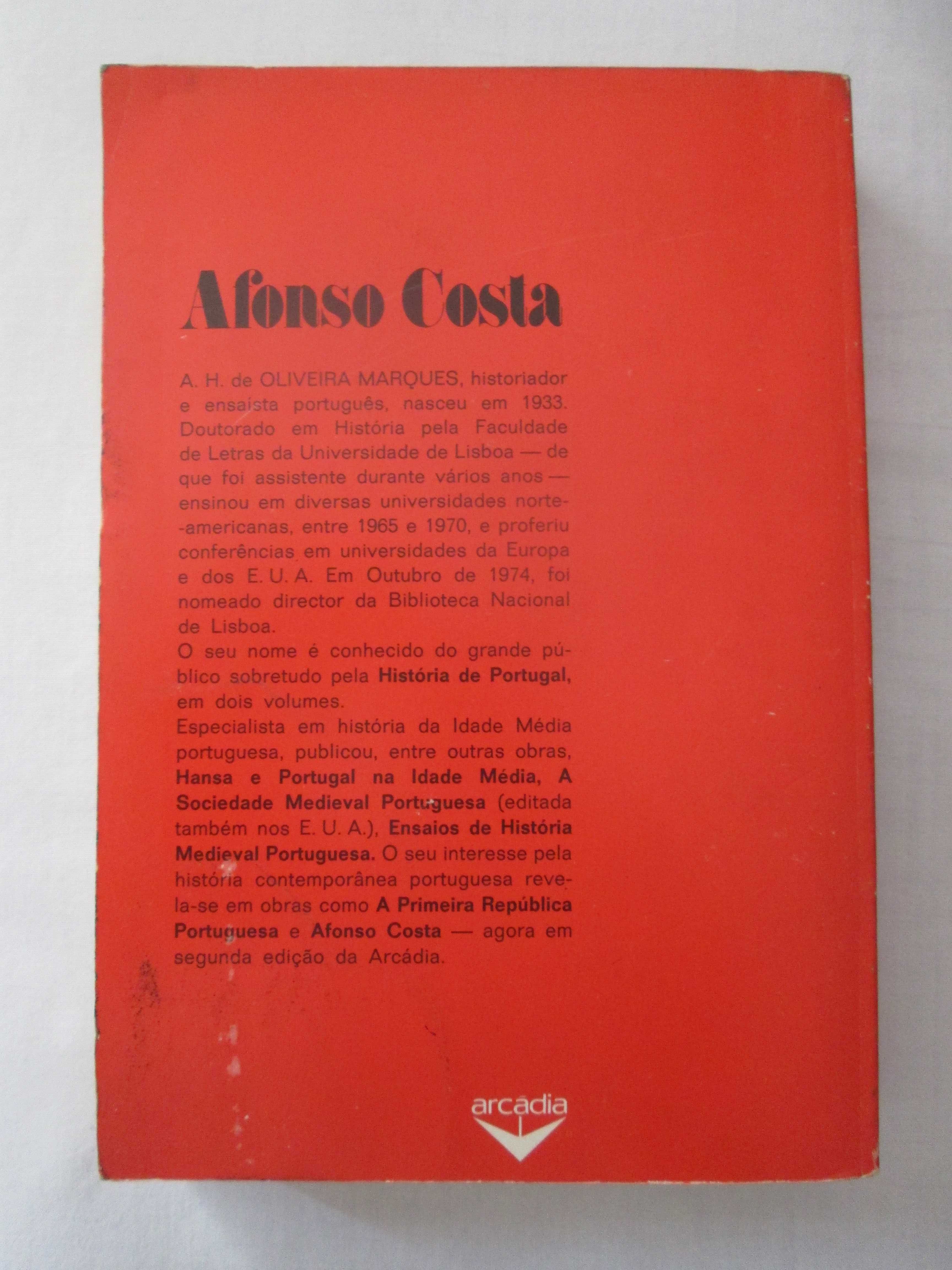 Afonso Costa,  A. H. Oliveira Marques