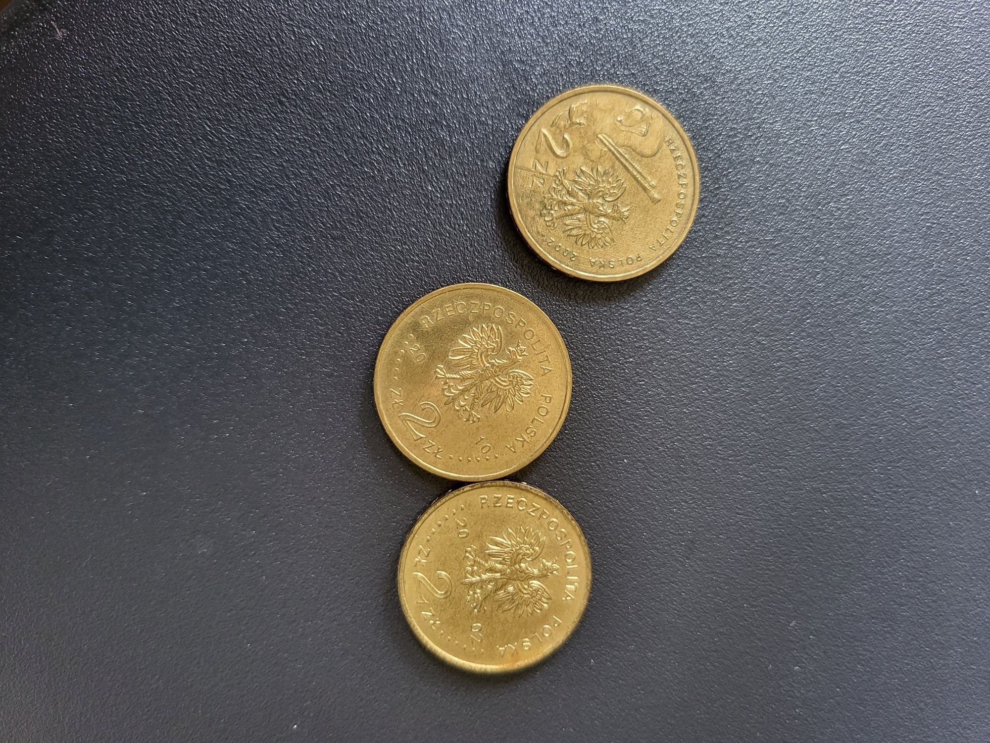 3 monety 2zl Matejko Malbork  Katyń