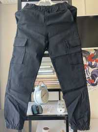 Джогери з кишенями карго джинси штани для дівчинки