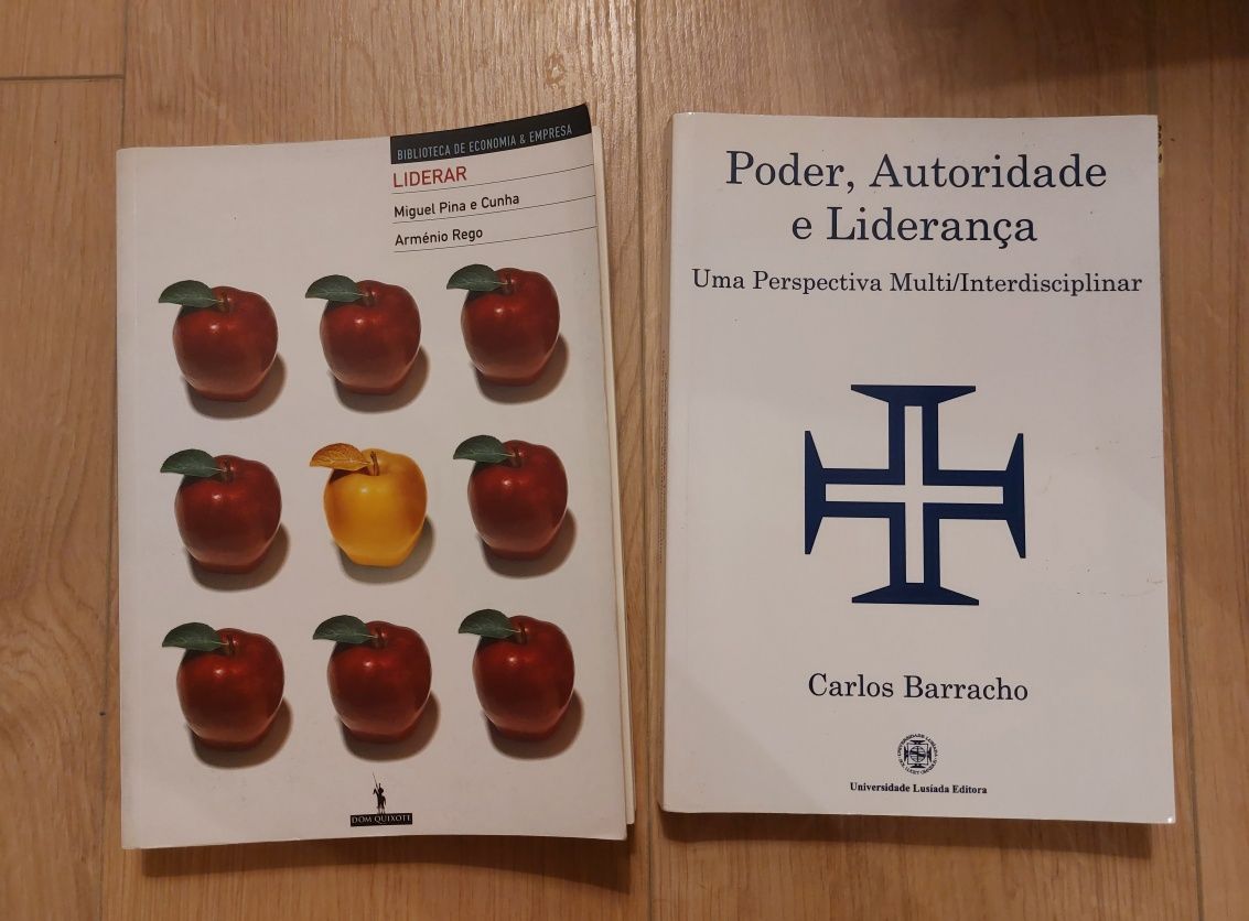 2 livros sobre liderança