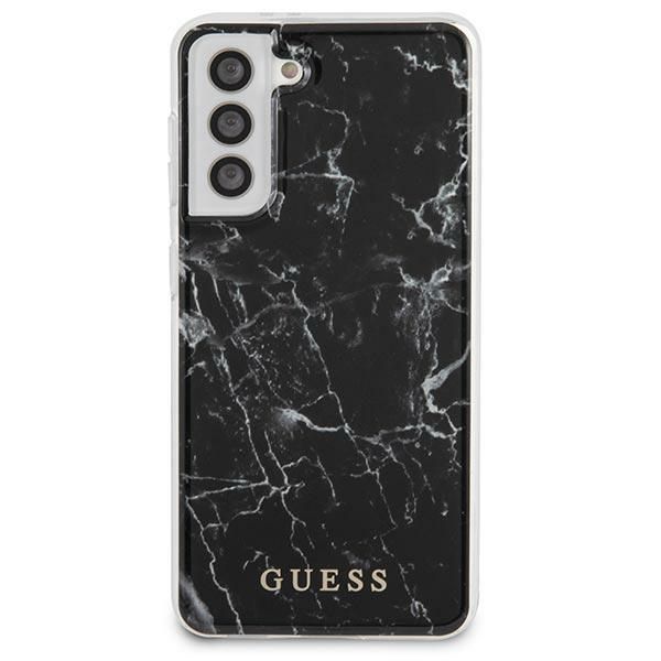 Guess Guhcs21Mpcumabk S21+ G996 Czarny/Black Hardcase Marble