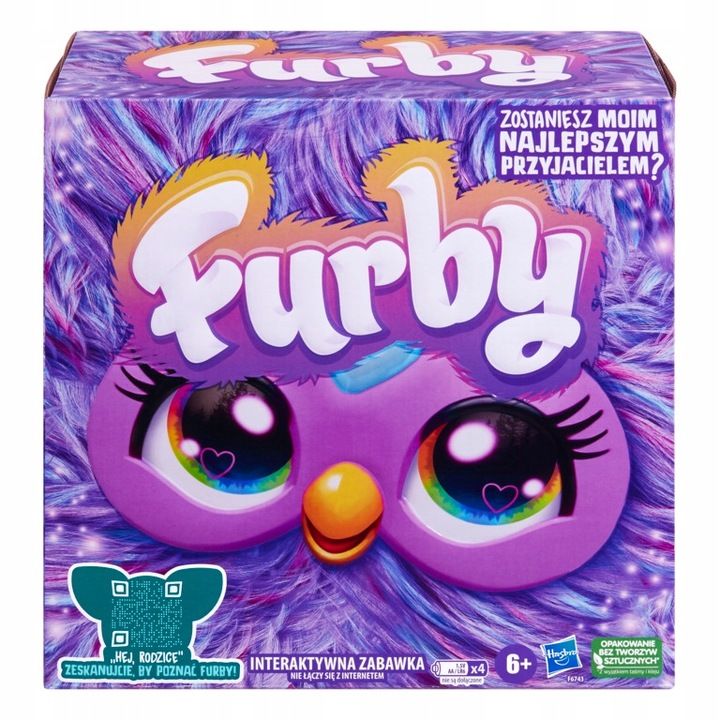 Hasbro Furby 2.0. Interaktywna Maskotka Fioletowa F6743