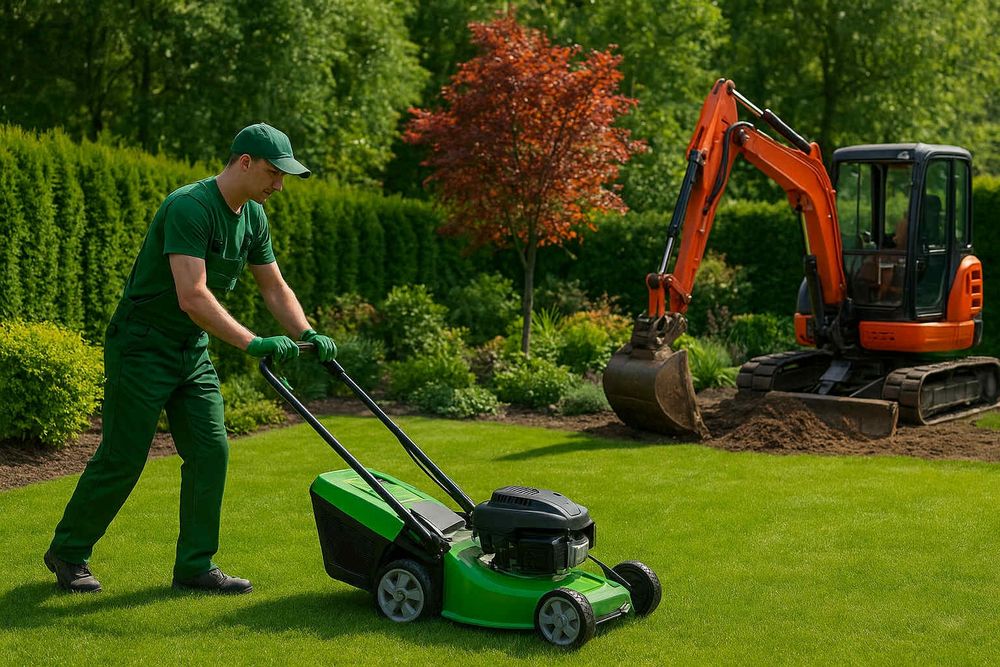 UsługiI ogrodnicze i porządkowe