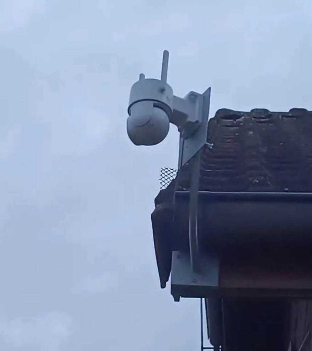 Set Câmera Wifi giratória + Painel Solar | Visão em Infravermelho