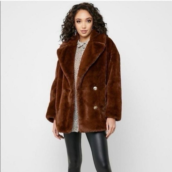 напівшубок плюшевий Topshop