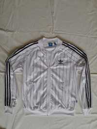 bluza sportowa adidas z liściem na plecach super