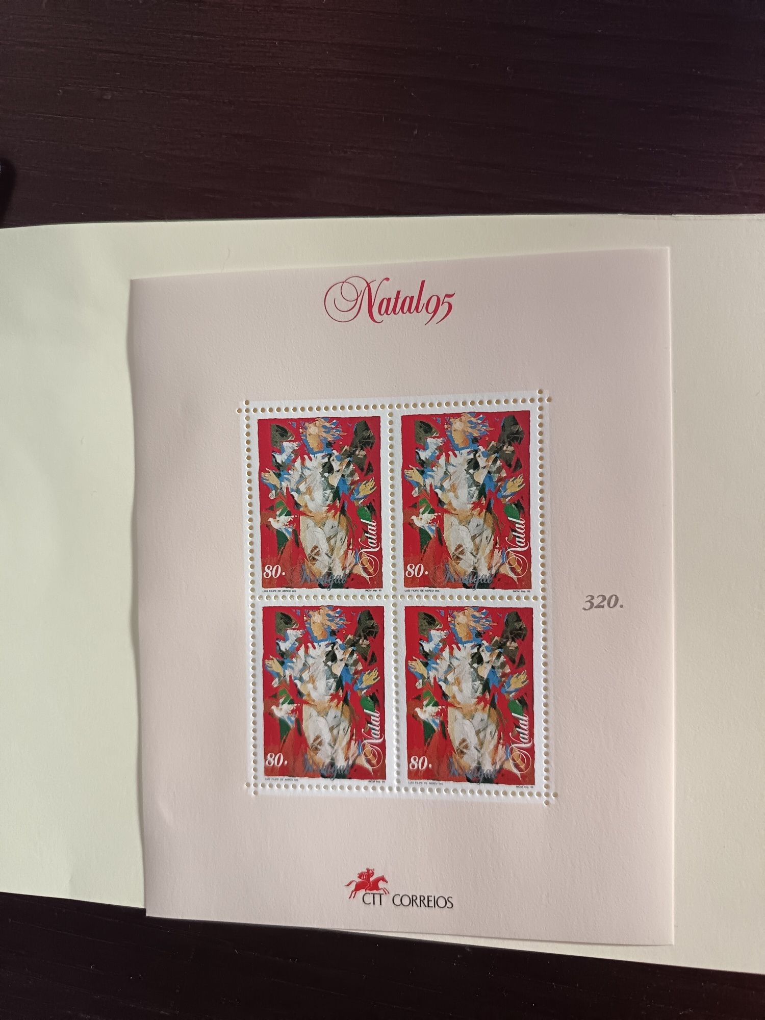 Selos de Portugal - Bloco número 164 (com legenda Portugal)