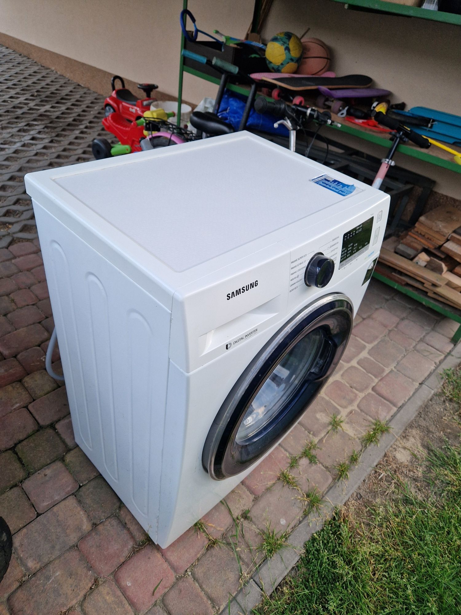 Pralka samsung ecobubble uszkodzona