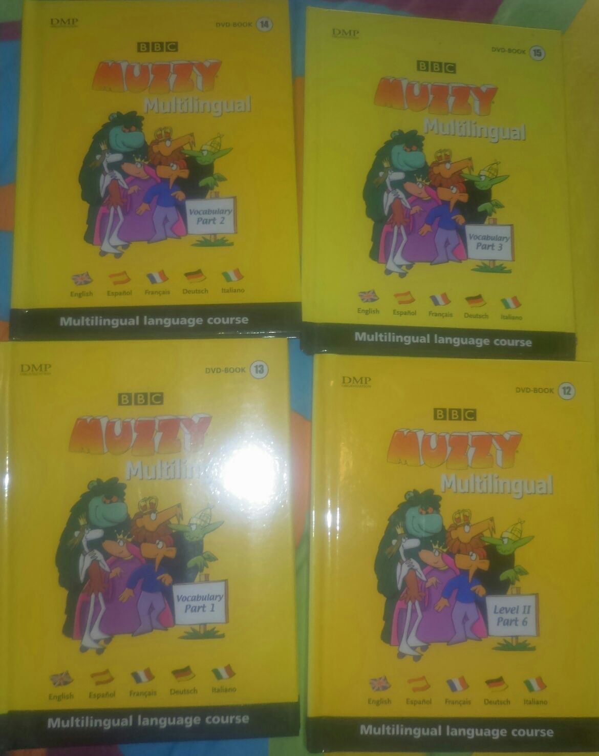 BBC muzzy - curso de línguas livro+dvd