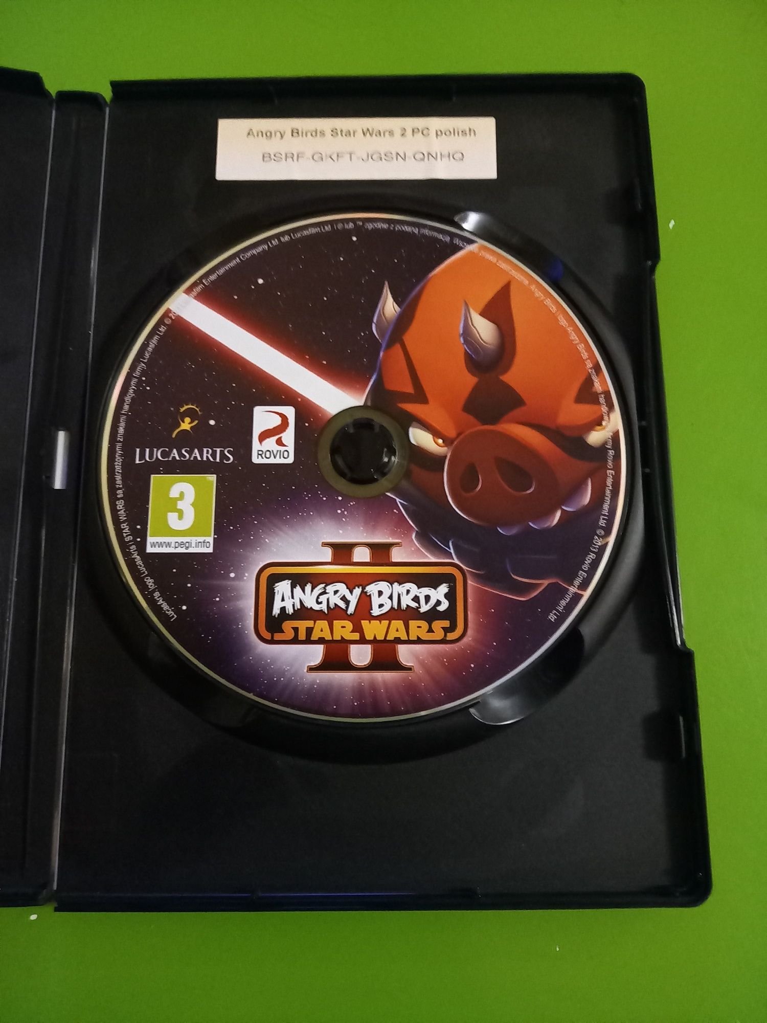 Angry birds Star Wars II gra na pc płyta