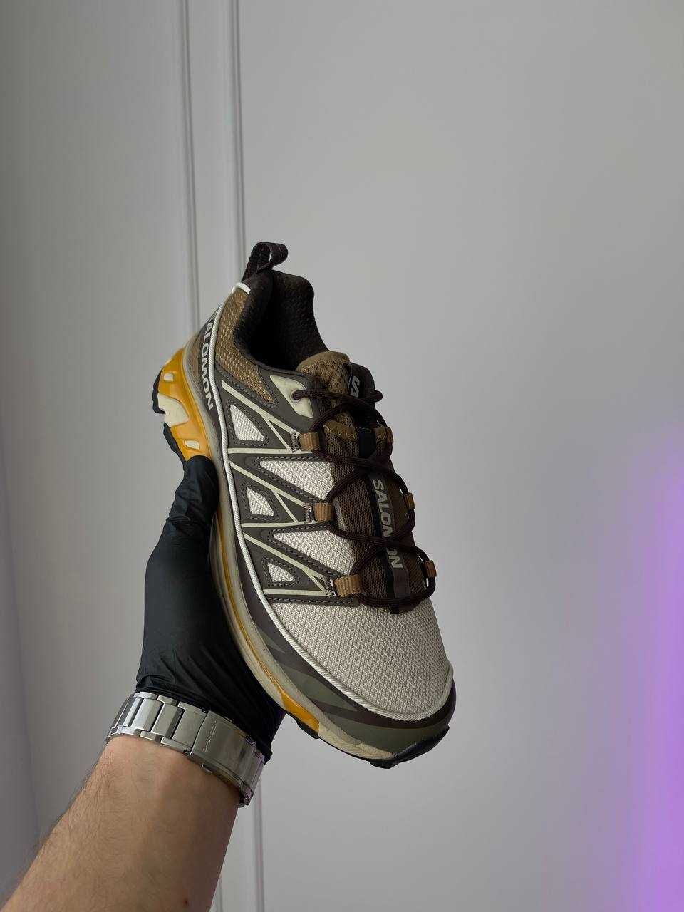 Чоловічі кросівки Salomon XT-6 Expanse сірий з хакі 1202 ЯКІСТЬ