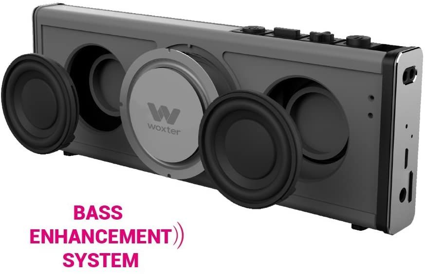 Woxter Big Bass bt-20 Altavoz głośnik Bluetooth NOWY! Metalowa obudowa