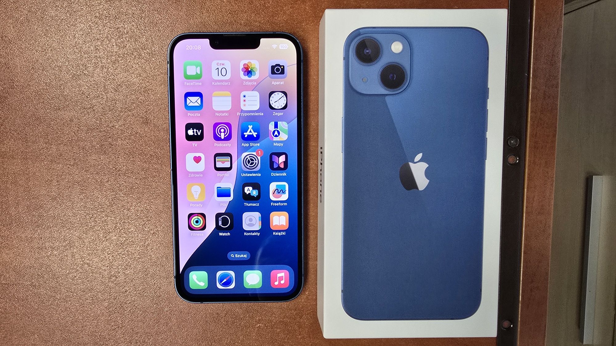 iPhone 13 128GB niebieski, stan bdb