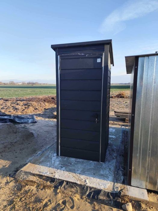 Wiatka Narzędziowa Złoty Dąb|Schowek Narzędziowy|Wiata ogród–Maj-Blach