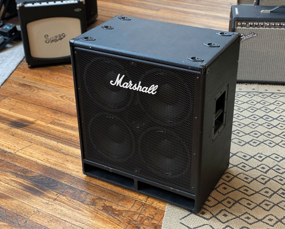 Marshall MBC410 600 Watt 4x10" Bass Speaker Cabinet