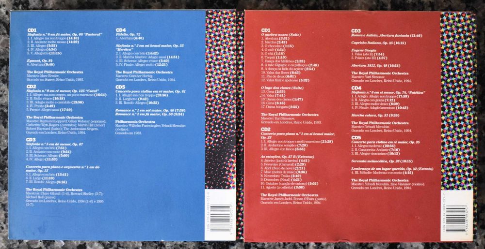 "Grandes Compositores de Música Clássica" (30 CD' s) (novo/selado)