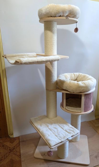 Natural Paradise Drapak Dla Kota Magnolia Xl Brudny Róż LIMITOWANY