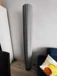 Lampa stojąca wysoka szara