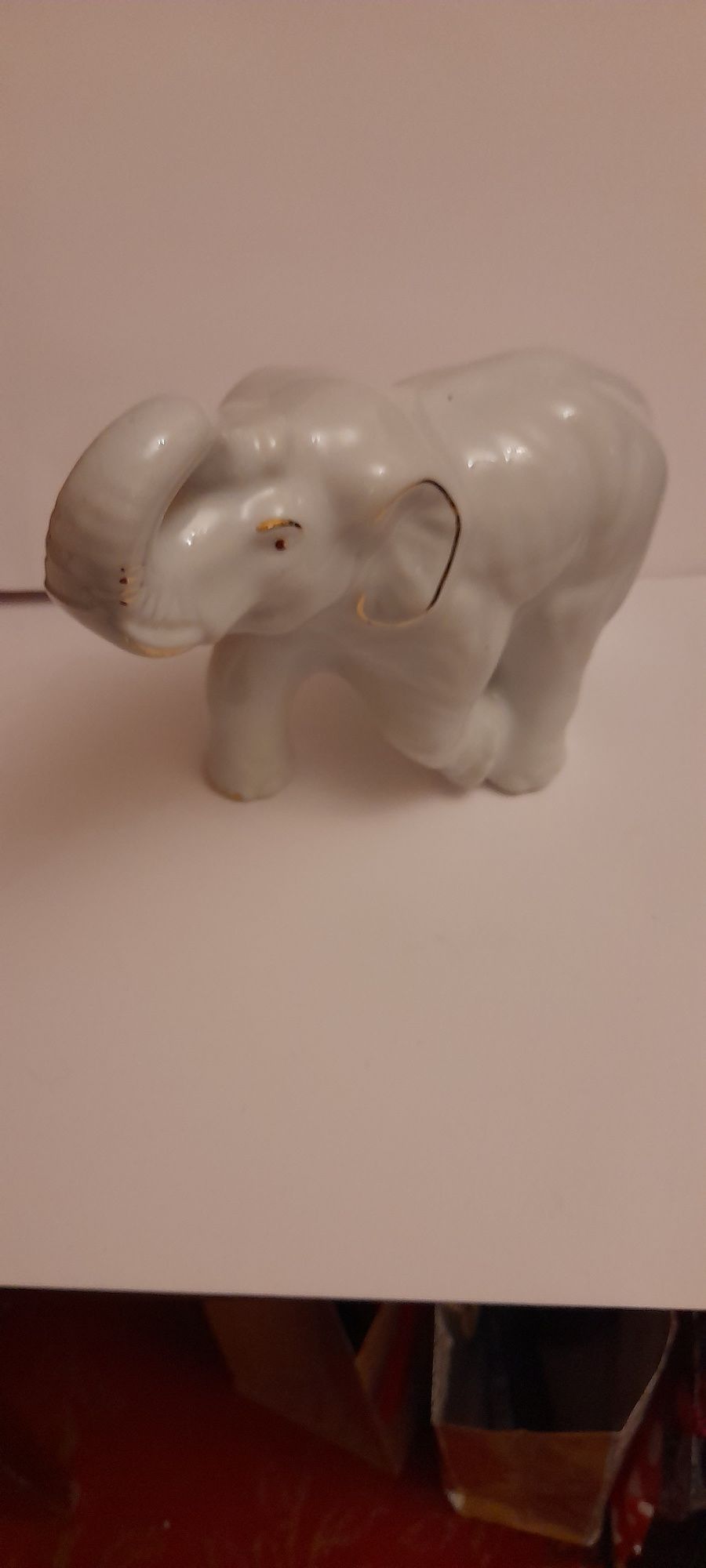 Porcelanowy  sloń. Vintage