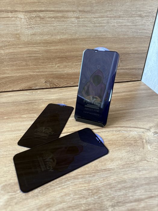 Захисне скло антишпигун iphone  13/ 13 pro max. Скло антишпигун