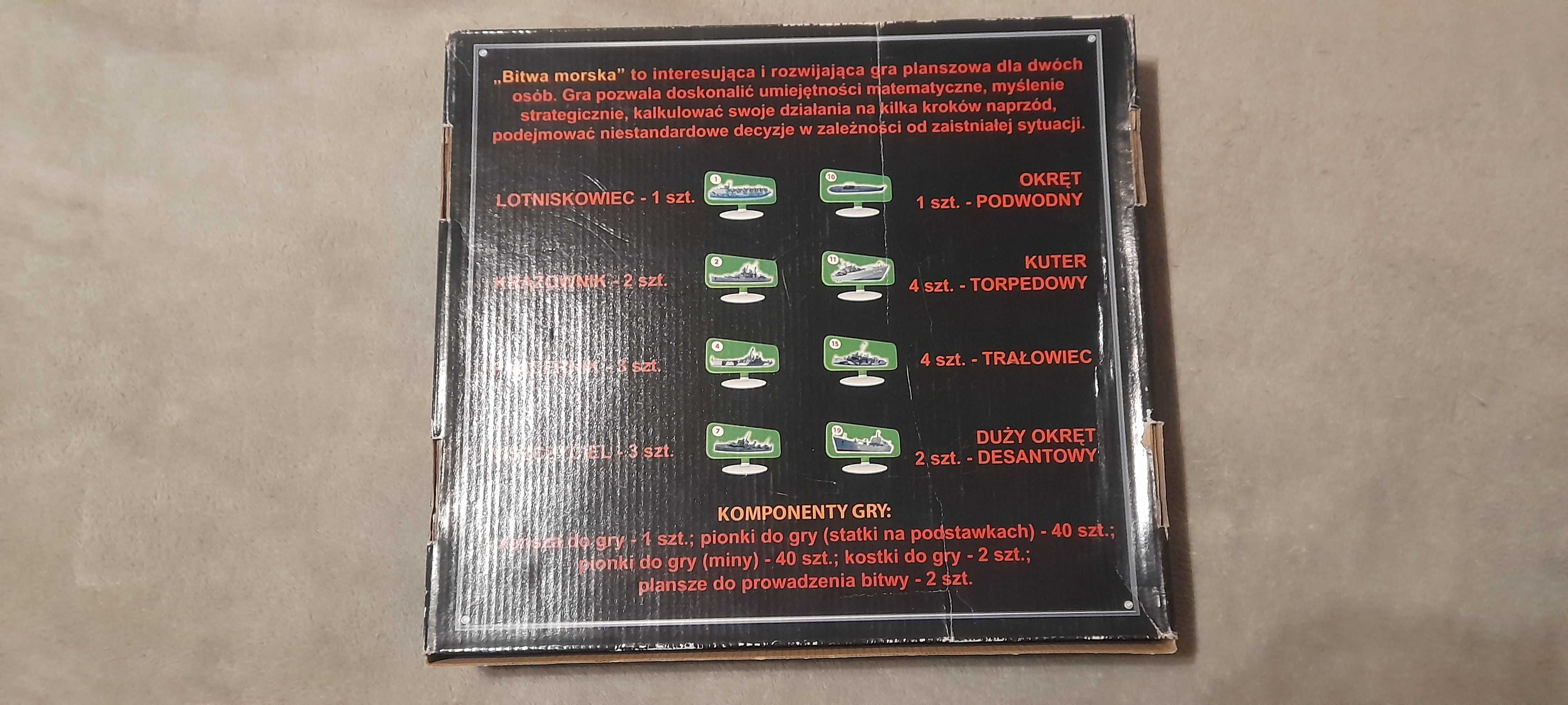 Strategiczna gra planszowa Bitwa morska