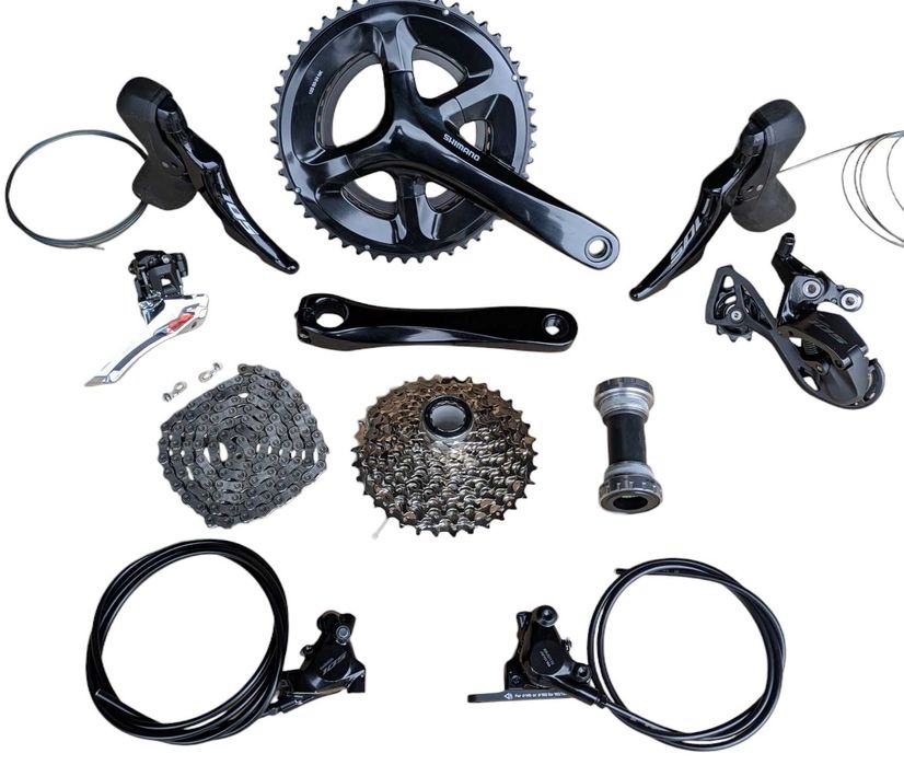 Grupa Shimano 105, 2x12s, R7100, nowa (962)