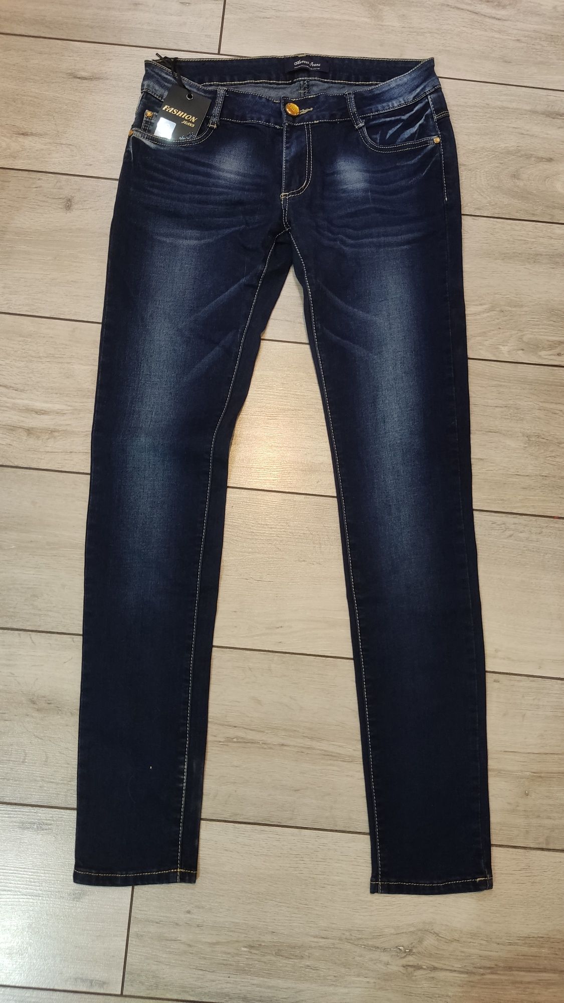 NOWE spodnie jeans r.XL/42