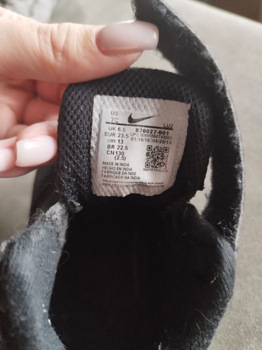 Хайтопи Nike 23 розмір