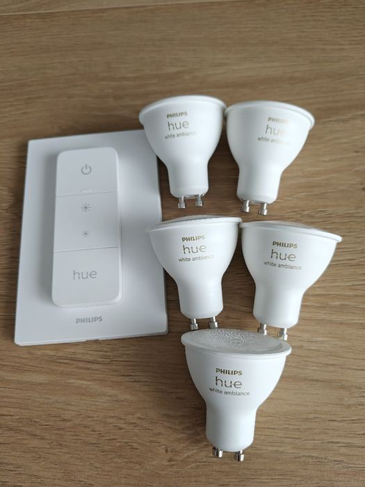 Sprzedam Nowy zestaw żarówek Hue white Ambiance GU10
