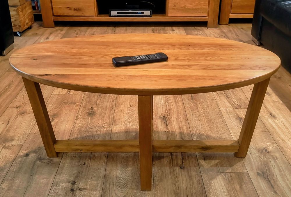 Dębowy stolik kawowy