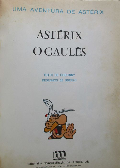 Astérix, o Gaulês - - - - - Livro
