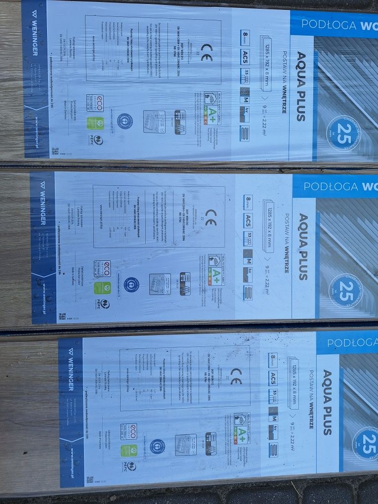 Panele dąb solera ac5 8mm  nowe