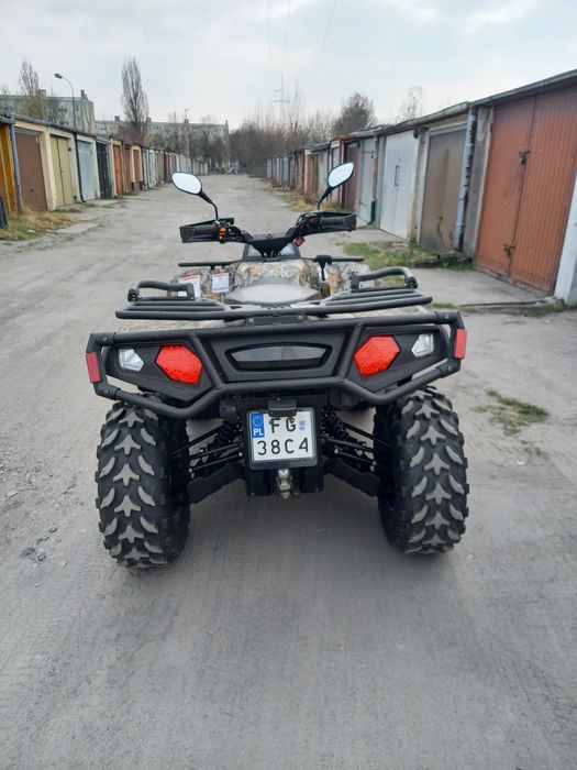 Quad Hisun Tactic 550 wspomaganie JAK NOWY