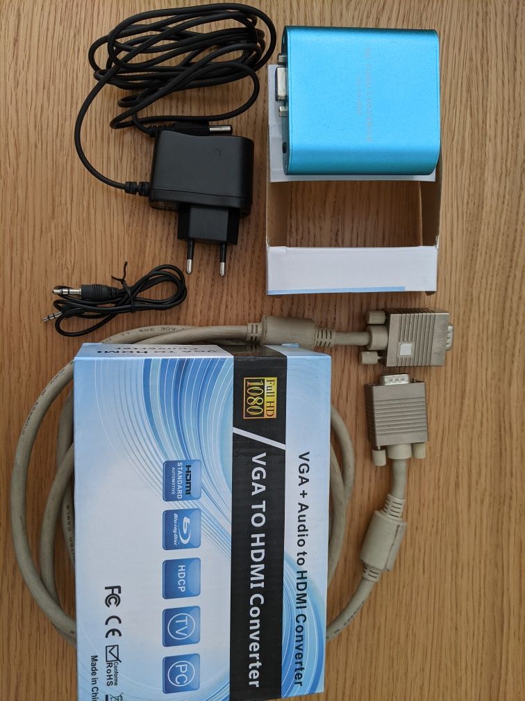 Konwerter połączenia VGA do HDMI